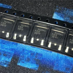 10PCS/LOT FDD5810 TO-252  Field Effect Transistor N-FET 60V 35A