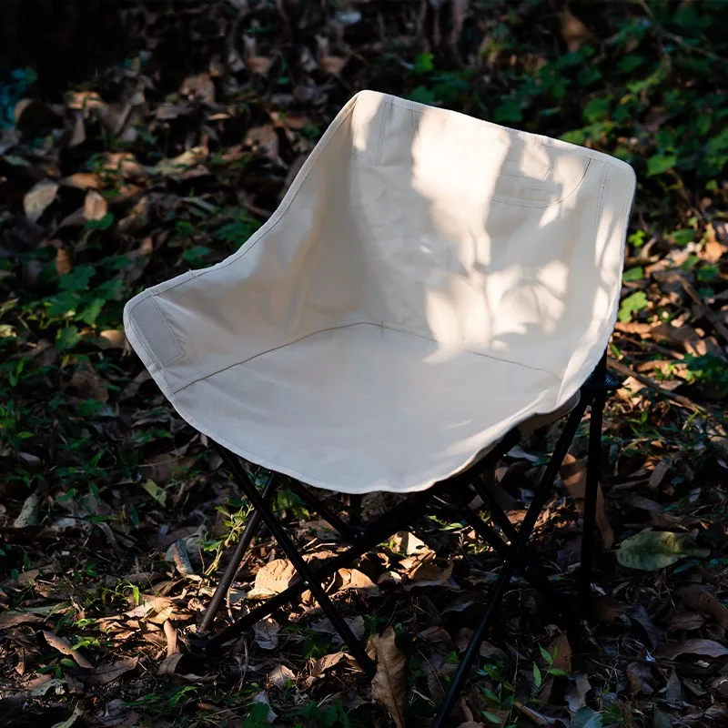 Nowy Design Wysokiej Jakości Składane Krzesło Kempingowe Typu Moon Chair Wytrzymałe Krzesło Plażowe Na Zewnątrz