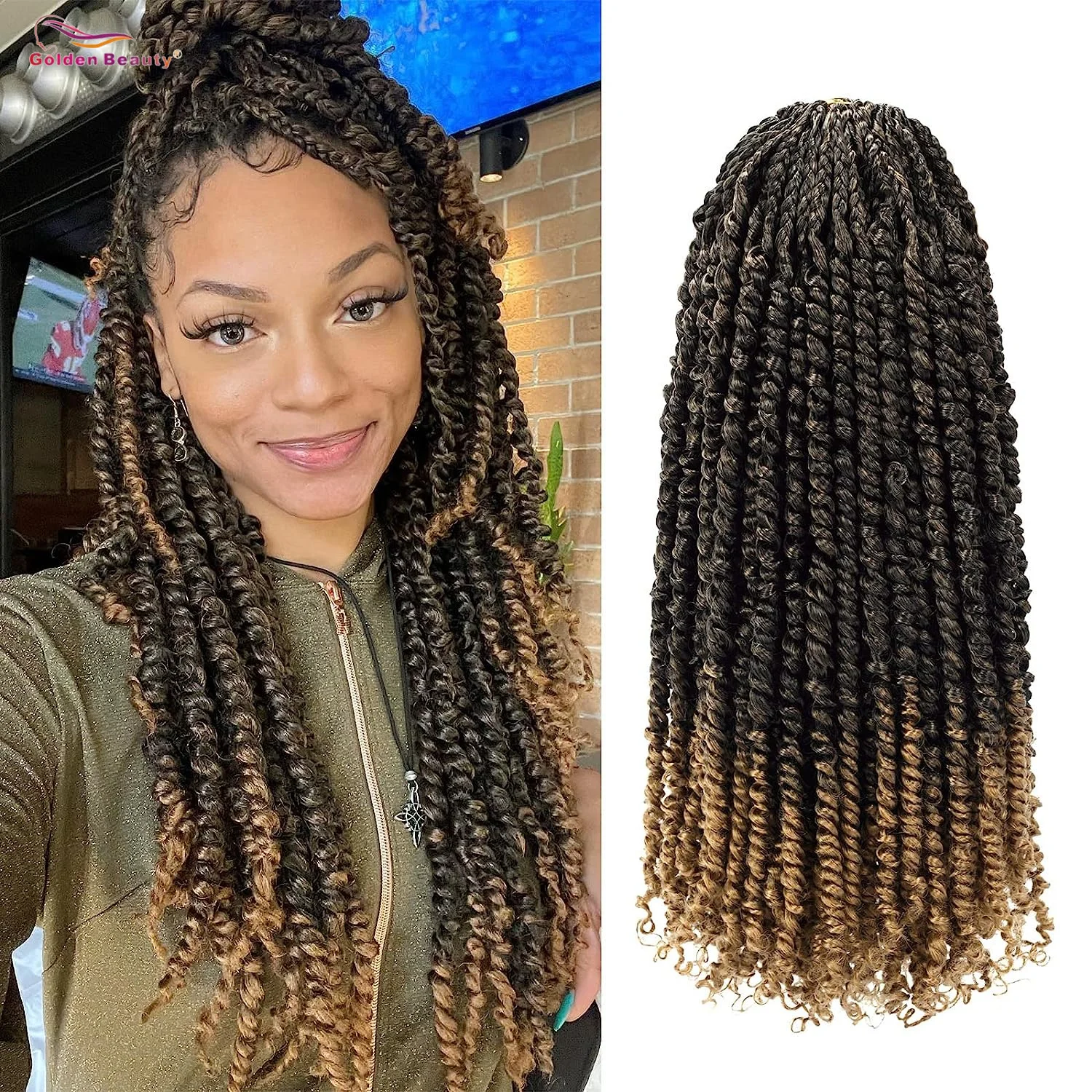 

Синтетические волосы для плетения, 16 дюймов