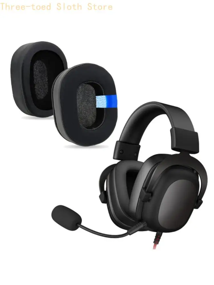 Cooling‑Gel Infused ,Headphone Cover Replacement Set, Soft Over-Ear Comfort Pair for Gaming, Work Calls, Study Hours, and