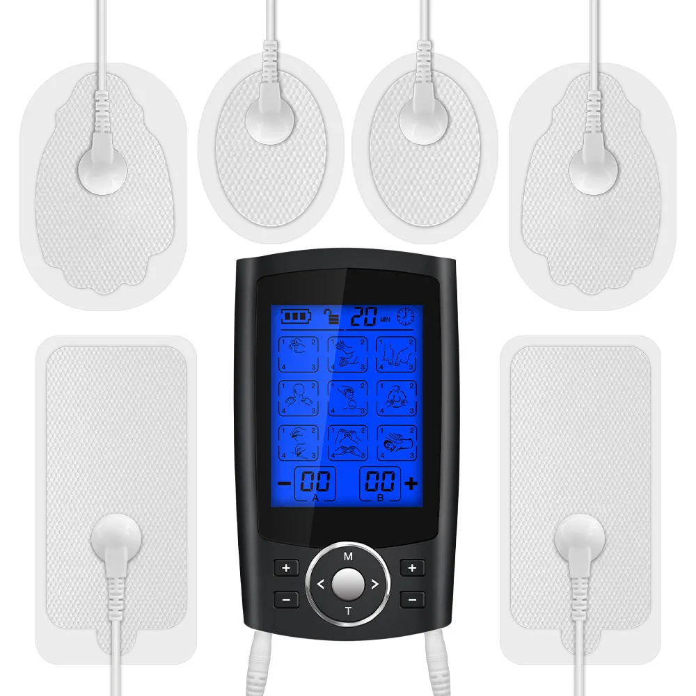 36 Modes TENS Electric Muscle Stimulator EMS Acupuncture Moxibustion Relaxation Digital Electronic Pulse Meridians Physiotherapy