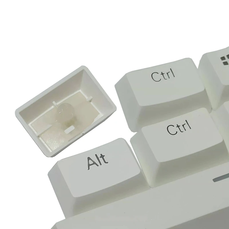 OEM الشخصي PBT 6U الفضاء Keycap الخلفية Keycap ل Ra-zer BlackWidow هانتسمان الكرز MX لوحة المفاتيح الميكانيكية 8 مفاتيح