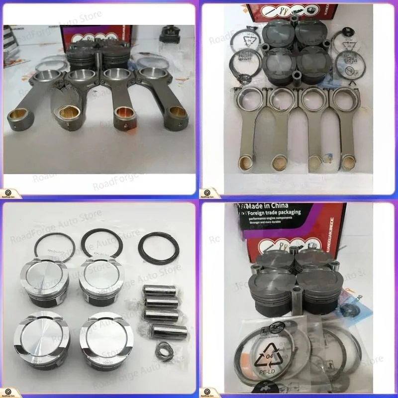 B48 forged piston connecting rod kit, suitable for B48/2.0T, supports thousand horsepower, factory wholesale