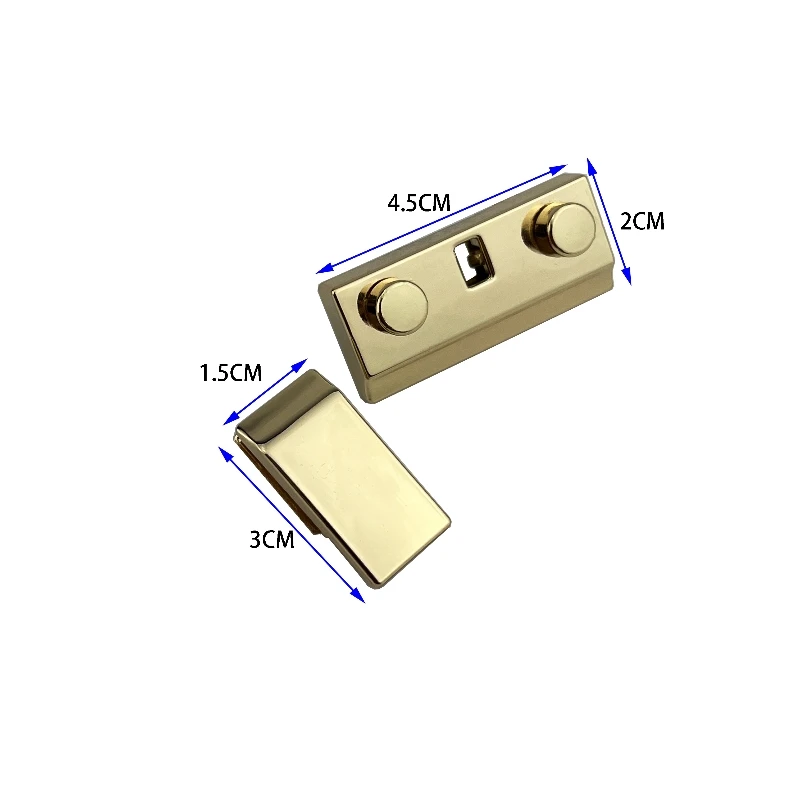 Нажимные замки для сумочки, искусственная застежка, сумка, декоративная Поворотная застежка, Пряжка из цинкового сплава, фурнитура, аксессуары