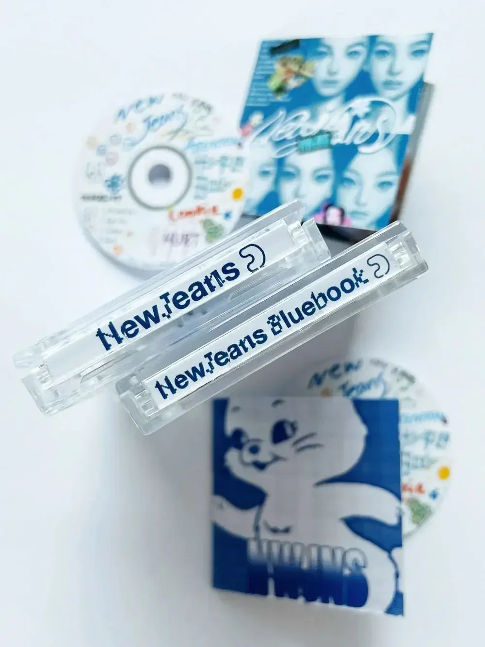 NFC Mini Album CD Keychain, Design personalizado grátis, NewJeans 'Dait' B Edition, Lover Music