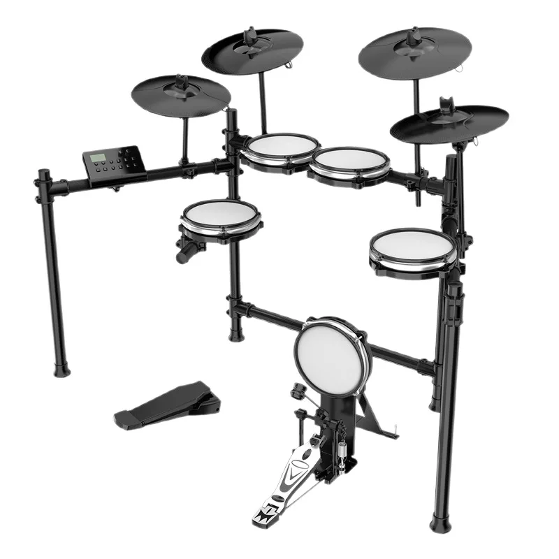 Professional Electric Drum Set Drum Mesh Electronic Portable Drum Jazz  Grade Performance Electric