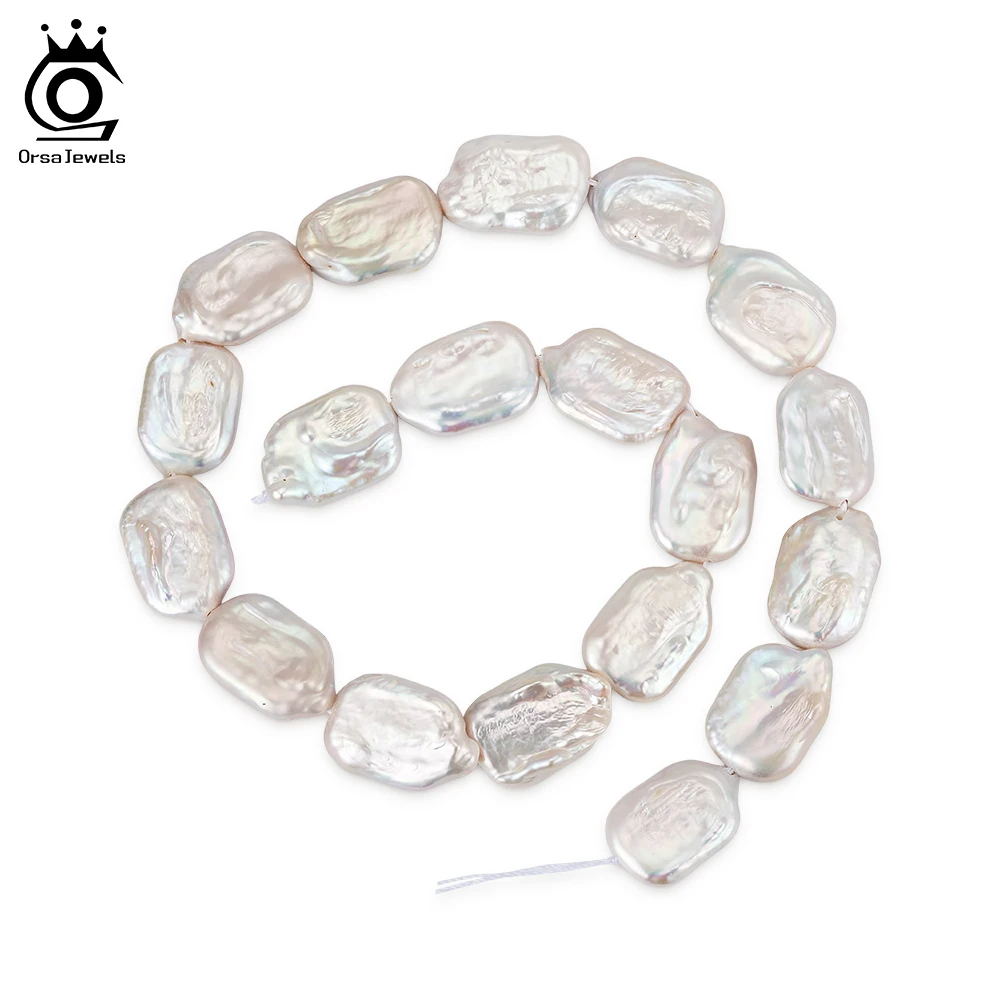 

ORSA JEWELS 100% натуральный пресноводный жемчуг для изготовления ювелирных изделий DIY оптовая продажа 4A Высокое качество жемчужные бусины ожерелье браслет PP8