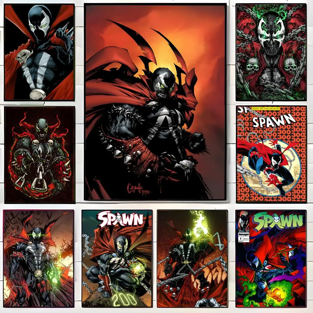 Dark Comic S-Spawn Poster Wall Art Print Decorative Mural Home Decor Gift Unframed