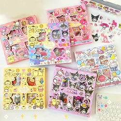 100PCS Sanrio My Melody Pachacco Cute Stickers Gift Box Set DIY Phone Waterproof Cartoon Decorative Sticker Materia