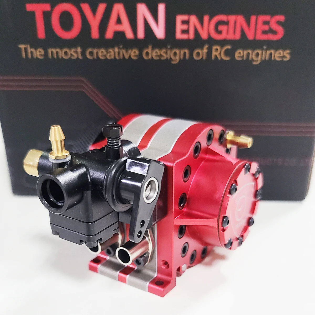 IN STOCK TOYAN RS-L200 Dual Rotor Engine Model 4.92cc Methanol Nitro Engine Toy