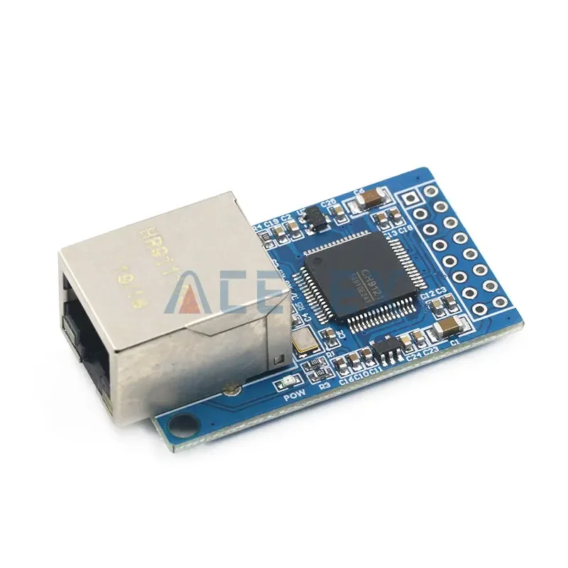 CH9121 Rede Módulo UART porta serial para Ethernet módulo de rede servidor serial módulo TCP/IP 51/STM32 3.3V 5V