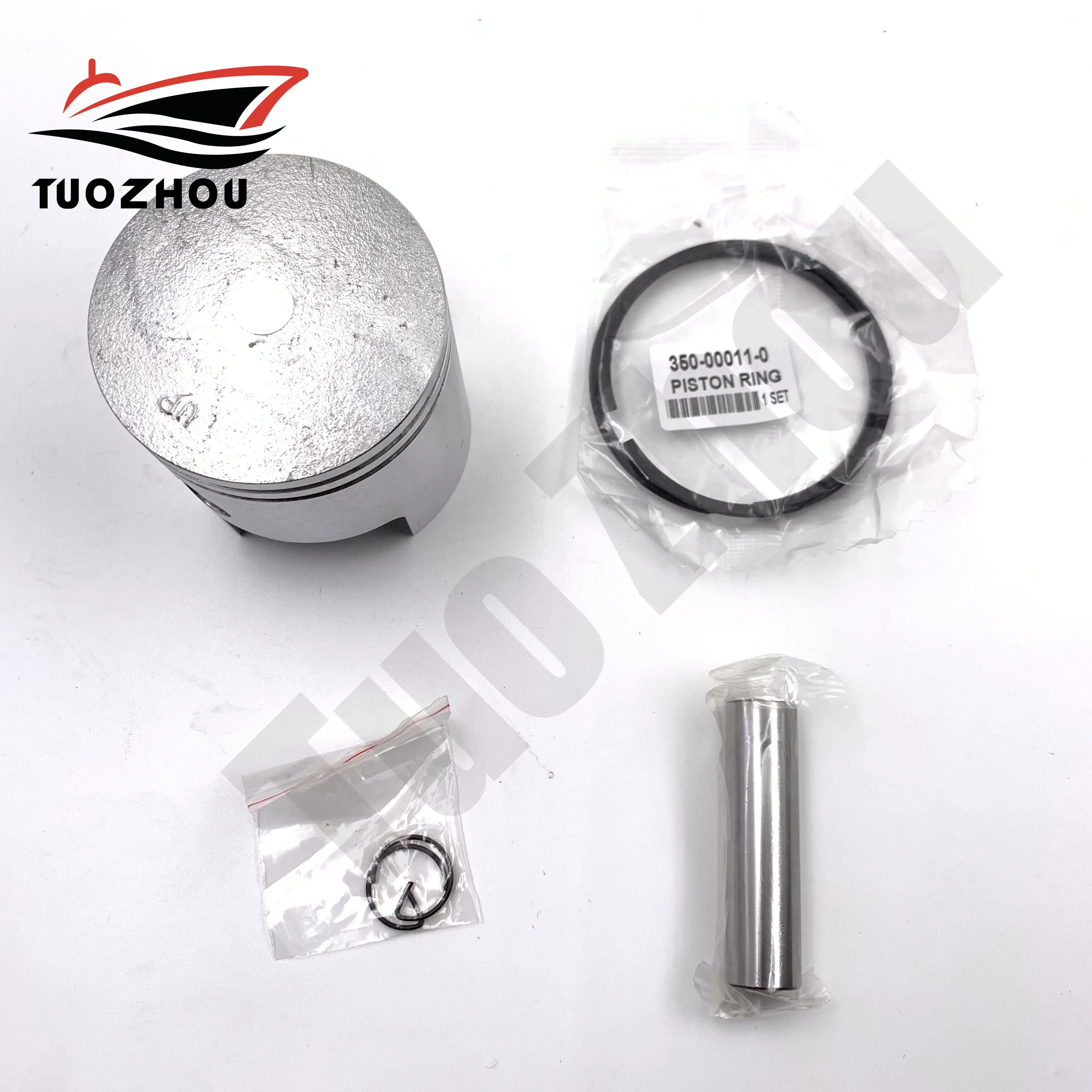 

350-00001-1 Piston STD Set for Nissan Tohatsu 18HP M18E Outboard Engine boat Motor Piston brand new aftermarket part