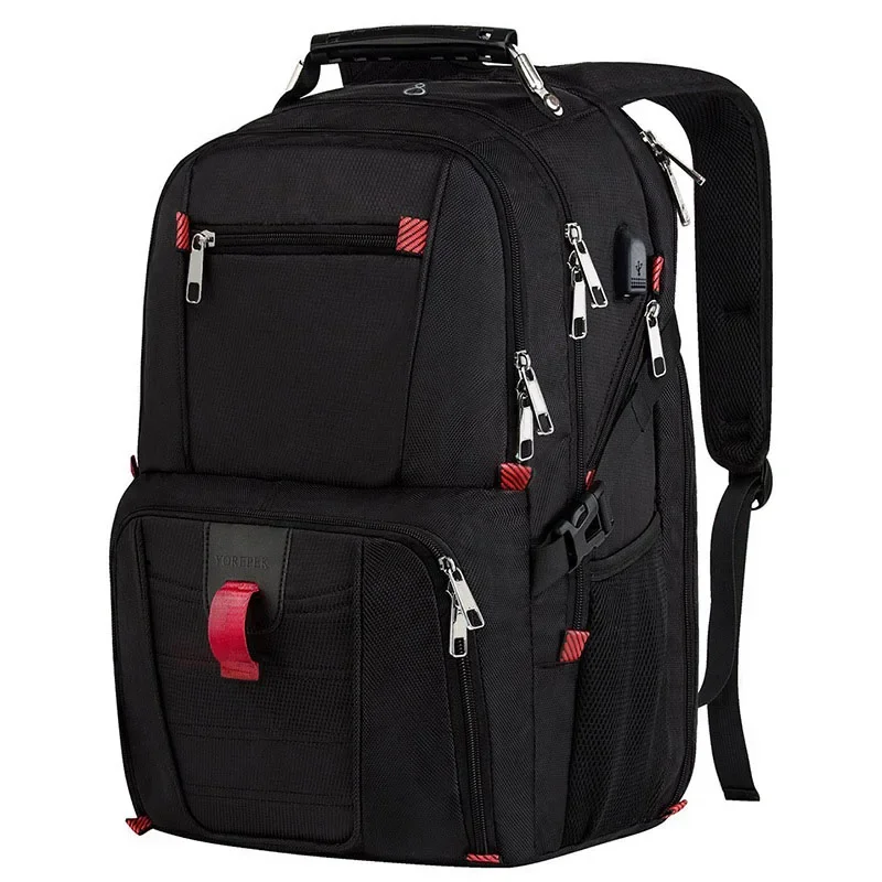 Mochila de Grande Capacidade para Homens e Mulheres, Bolsa Viagem Lazer, Bolsa Computador, High School, Junior