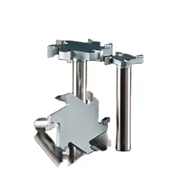 Weitol 1pcs 1/2 inch 6T woodworking router bit tungsten carbide lengthen T type cutter wood carving tools milling cutter