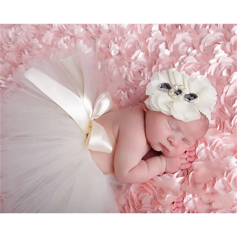 Outfit Multiple Newborn Photography Clothing Newborn 100 Days Photography Clothing Newborn Fluffy Skirt Newborn Photography