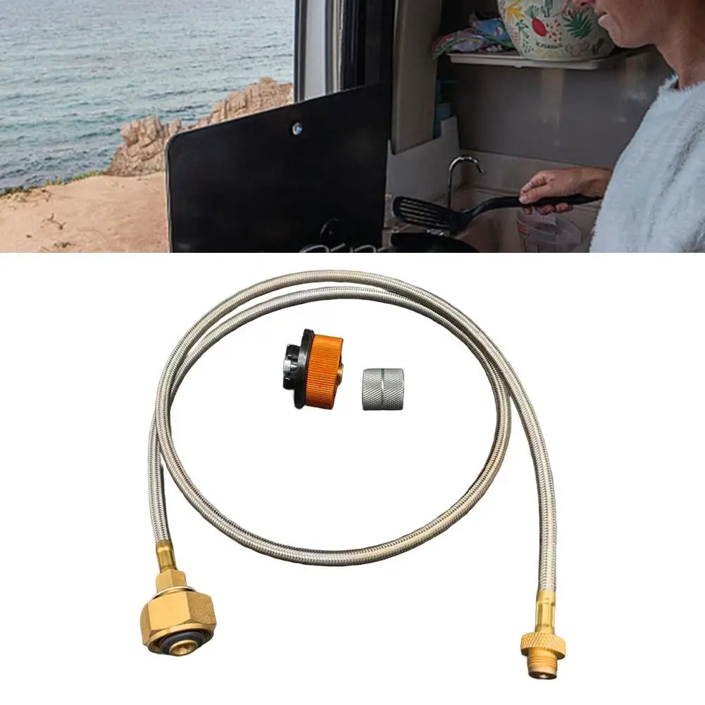 Outdoor Culinary Experiences Camping Stove Accessory Cylinder Adapter Pipe Diameter 70 Cm Consistent for access
