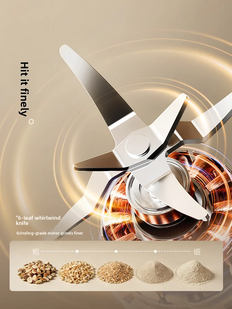 Electric Wet Dry Grinder Machine, Household Super Fine Powder Mill for Chinese Herbal Medicine, Small Home Grinding Crusher view 4