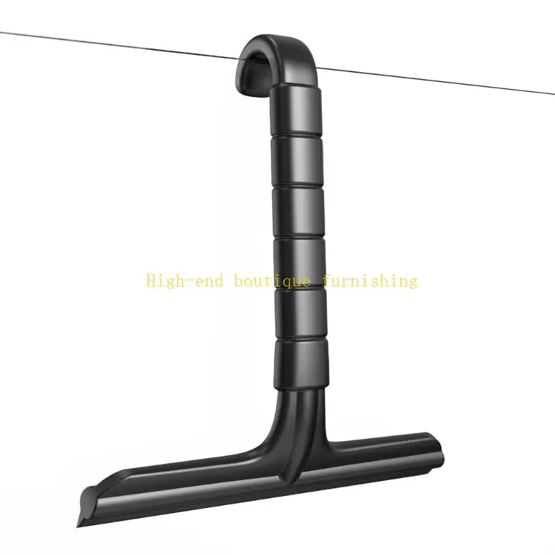 L9NB Mirror and Bathroom Glass Squeegee with Flat and Hanging Hook, Shower Door Cleaner for Routine Bathroom Use