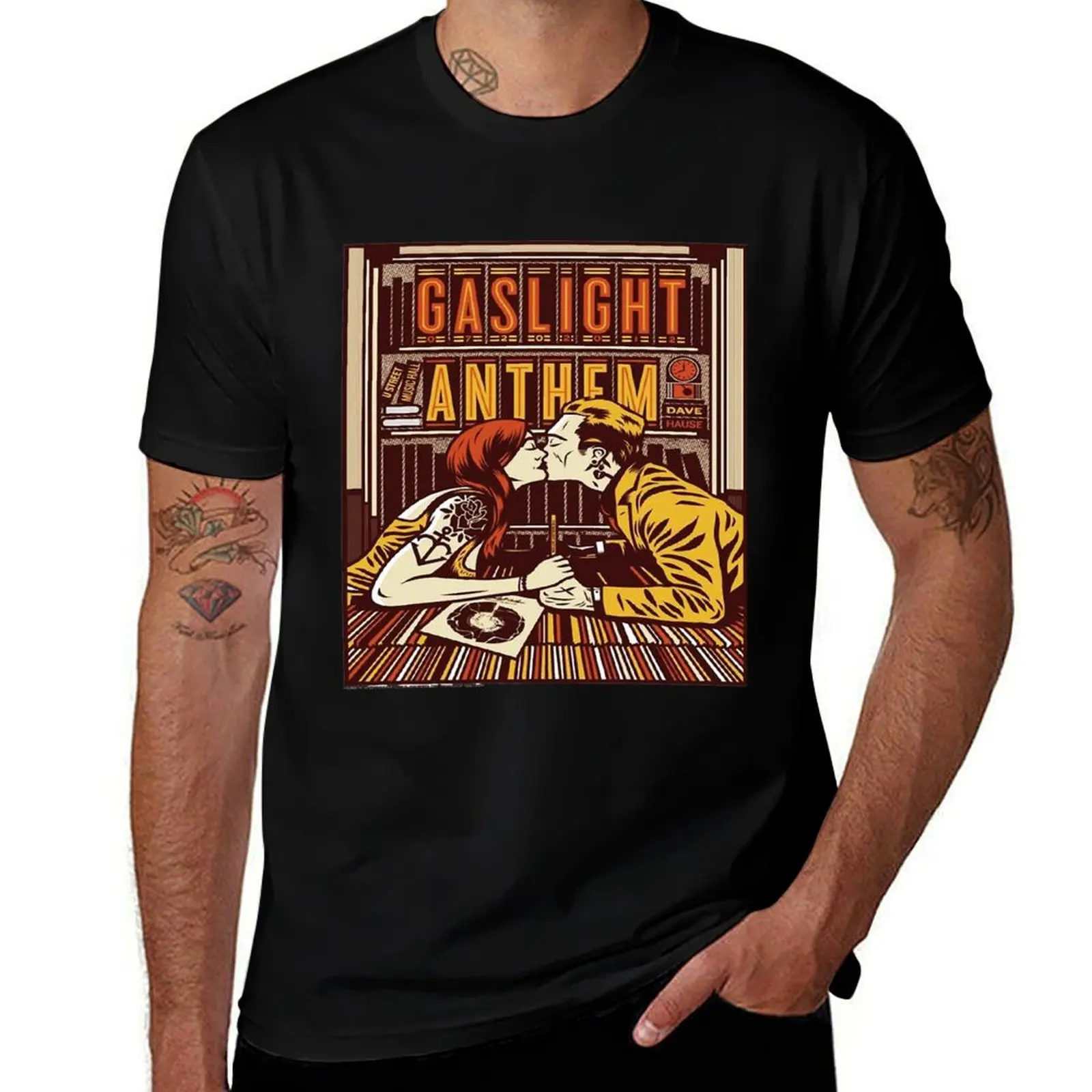 Gaslight Anthem 1(9) T-Shirt shirts graphic essential t shirt funny t shirts men