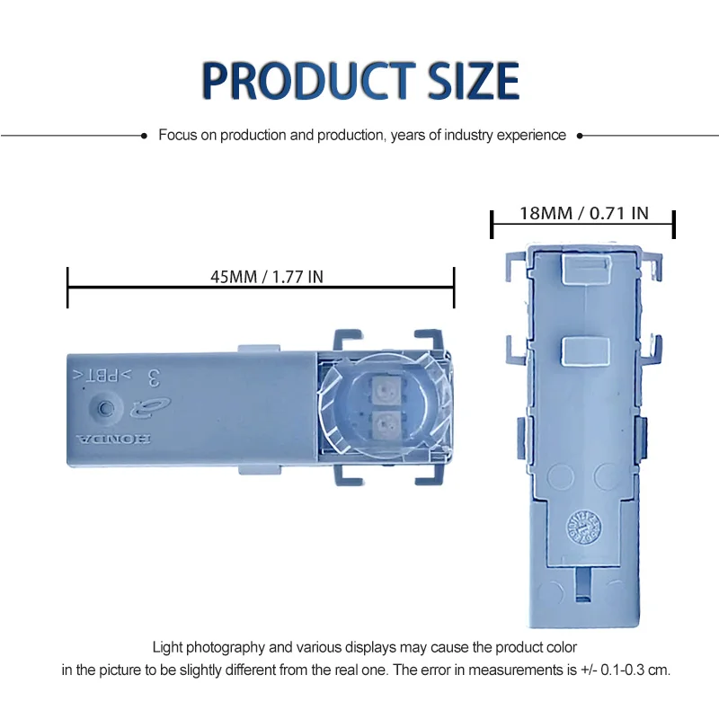 2 قطعة سيارة الداخلية الملونة LED القدم المحيطة ضوء داخلي Footwell لمبة RGB عش القدم مصباح لهوندا سيفيك 2022 2023 2024 2025