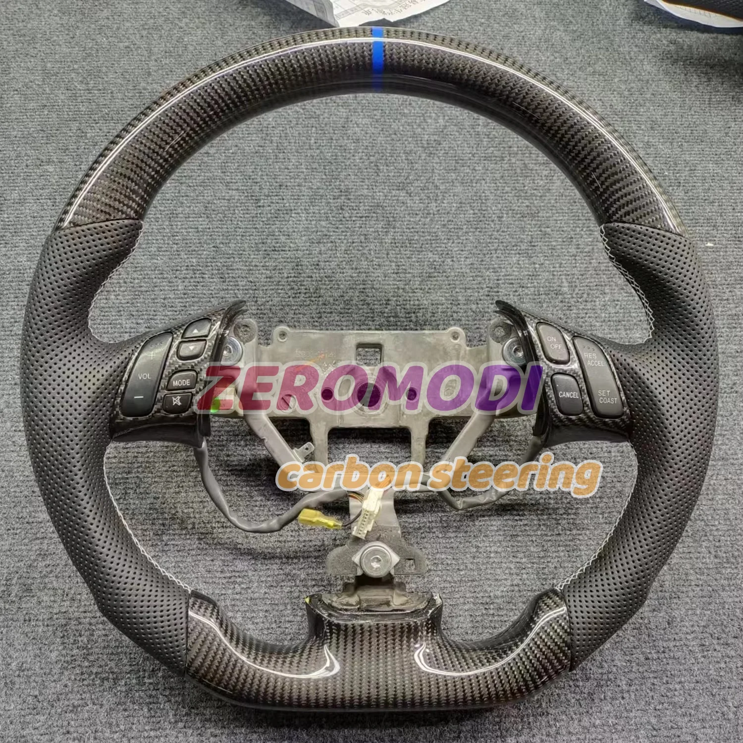 For Mazda 3 Mazda 5 Mazda 6 2003 2004 2005 2006 2007 2008 2009 Custom Carbon Fiber Steering Wheel