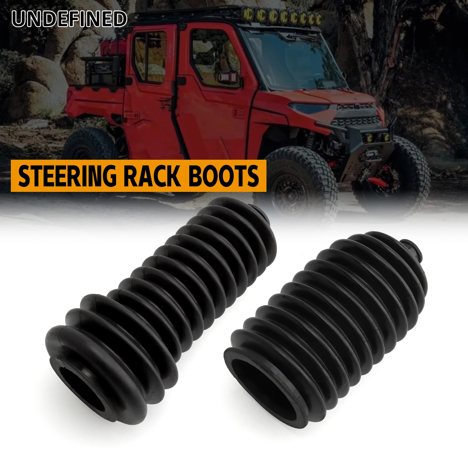 Steering Rack Boots PAIR For Polaris Ranger RZR 400 500 570 700 800 900 Accessories 5412012 5412013