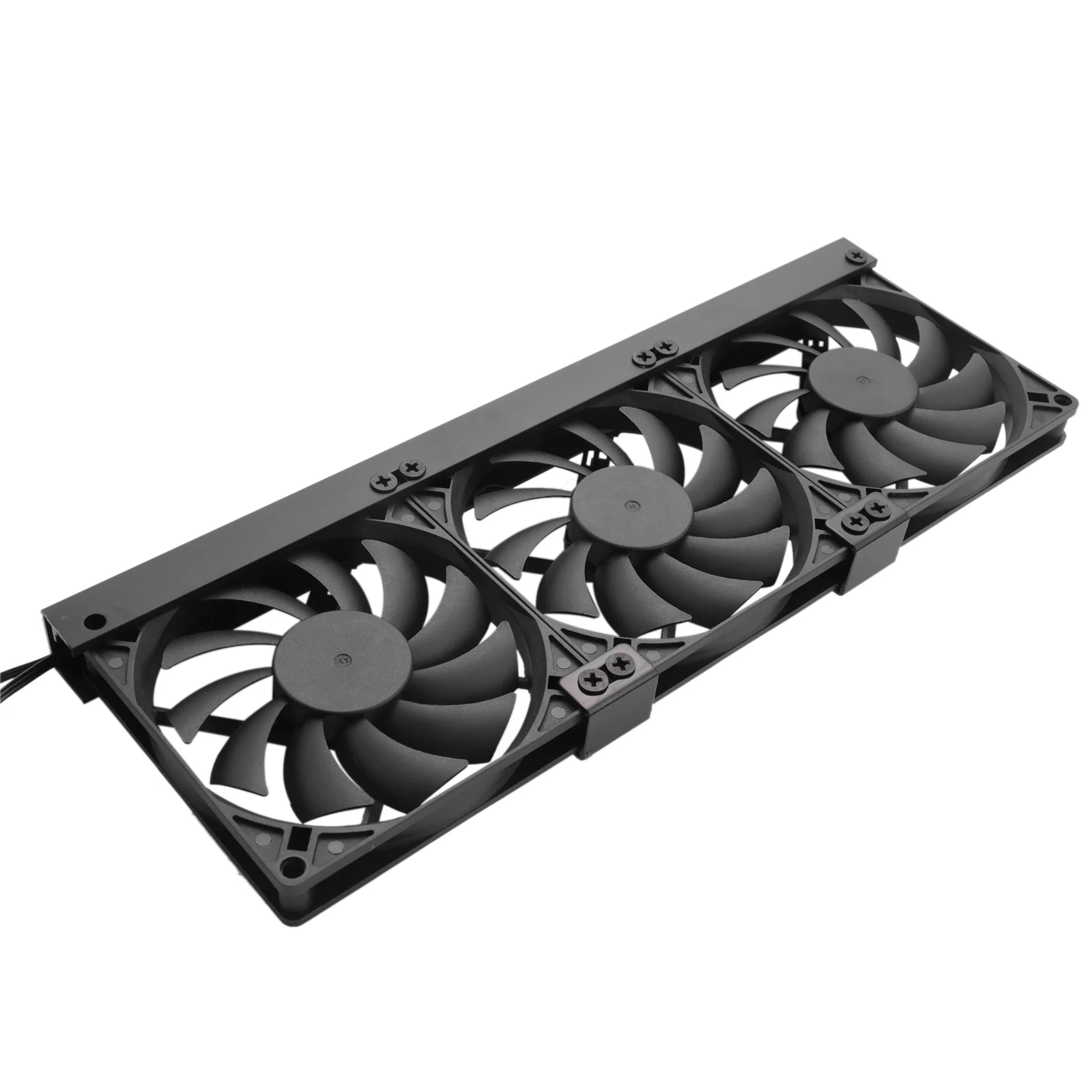 Novo ventilador de refrigeração universal gpu 3x90mm iluminação de sincronização argb 5v endereçável rgb chassi silencioso pci placa gráfica ventilador refrigerador