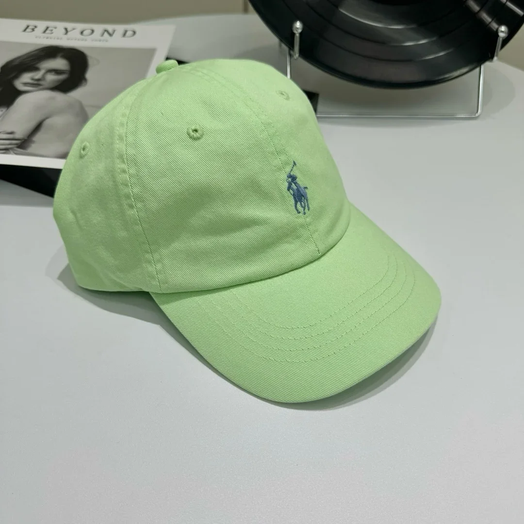 رالف لورين ‍ ‍ ‍ قبعات بيسبول بحروف للرجال والنساء، قبعات من اللباد، ماركات أزياء للحماية من الشمس، شينهان للخريف والشتاء