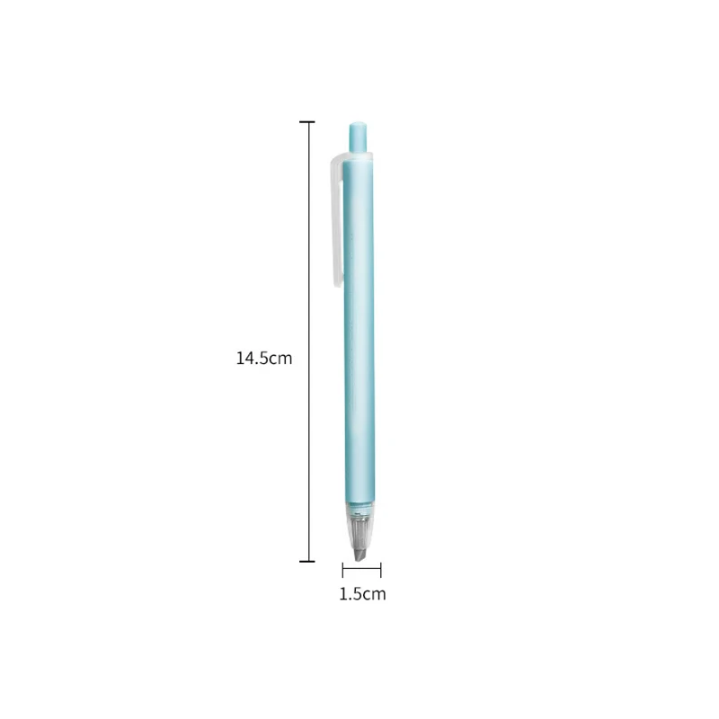 Portable 1pc Sticker Cutting Machine Manual Account Sticker Paper Cuttings Pen Cutter Knife Ceramic Push Blade Pen-shaped  Knife