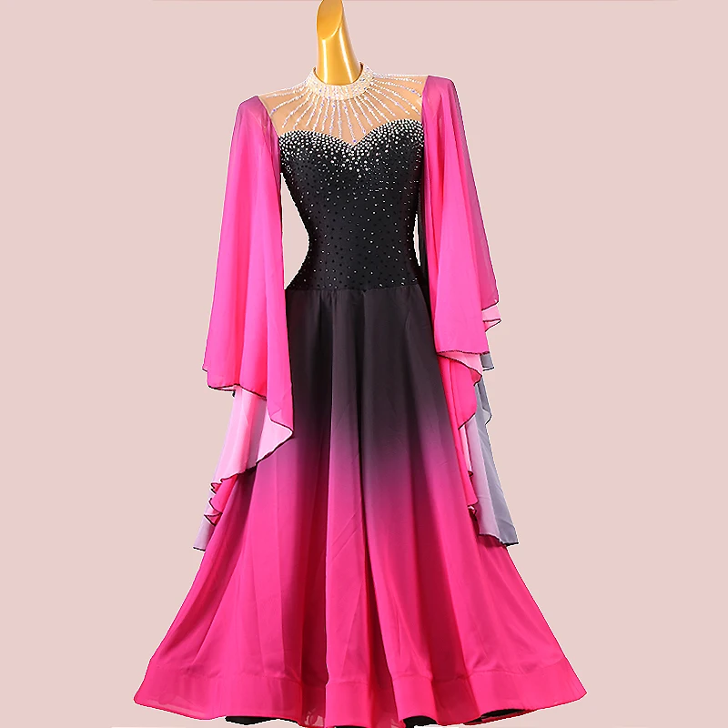 New Modern Dance Dress  Standard Ballroom Dance Dress Women Tango Dress Waltz Competition Performance Costumes Ballroom Dress