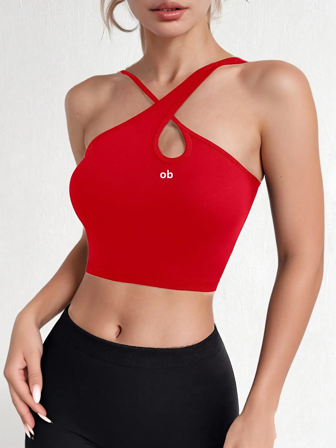 2026 New Model Yoga Neck Professional Pilates Training Quick-Drying Women's Running Fitness Bra Sports Back Cover