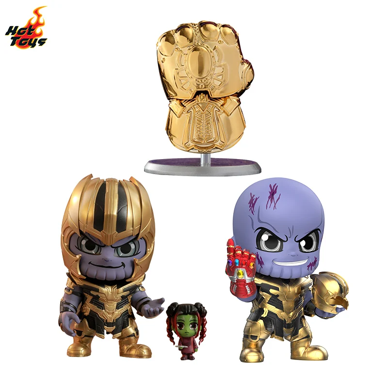 

In Stock Original Genuine Hot Toys Infinity Gauntlet Thanos Avengers Endgame COSB644 COSBABY Movie characters portrait model toy