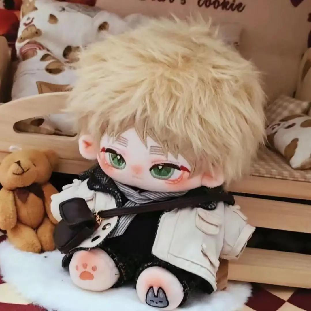 20CM Arthur Kirkland Anime Axis Powers Worlds Cute Plush Doll Body Dress Up Stuffed Toys Dolls Figures Gift for Adults And kids