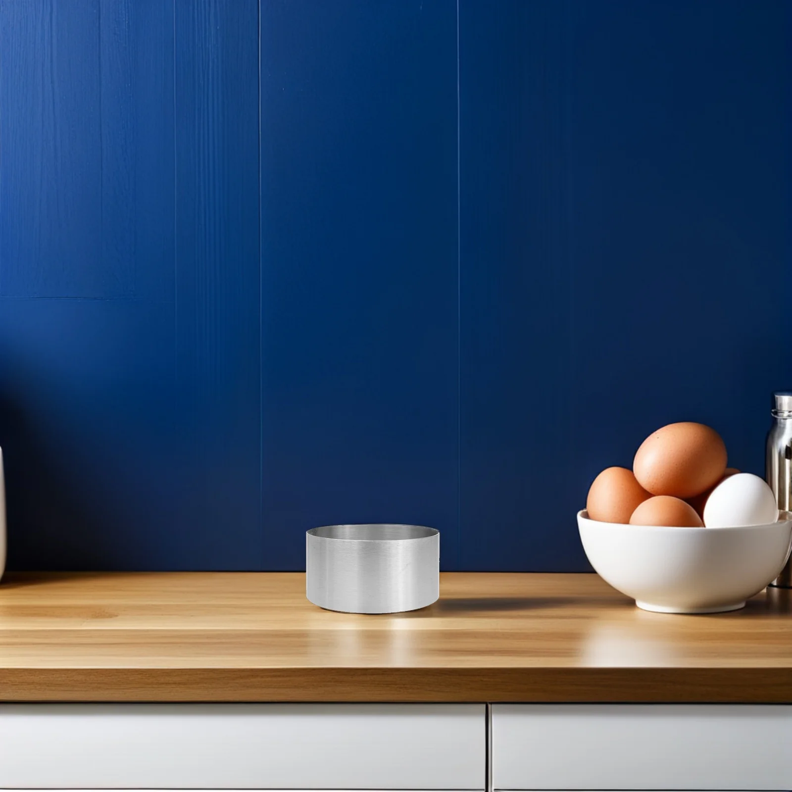 

4pcs Stainless Steel Cake Rings Baking Molds For Mousse Cakes Decorating Frost Form Easy Clean Baking Tools Cake Collar Acetate