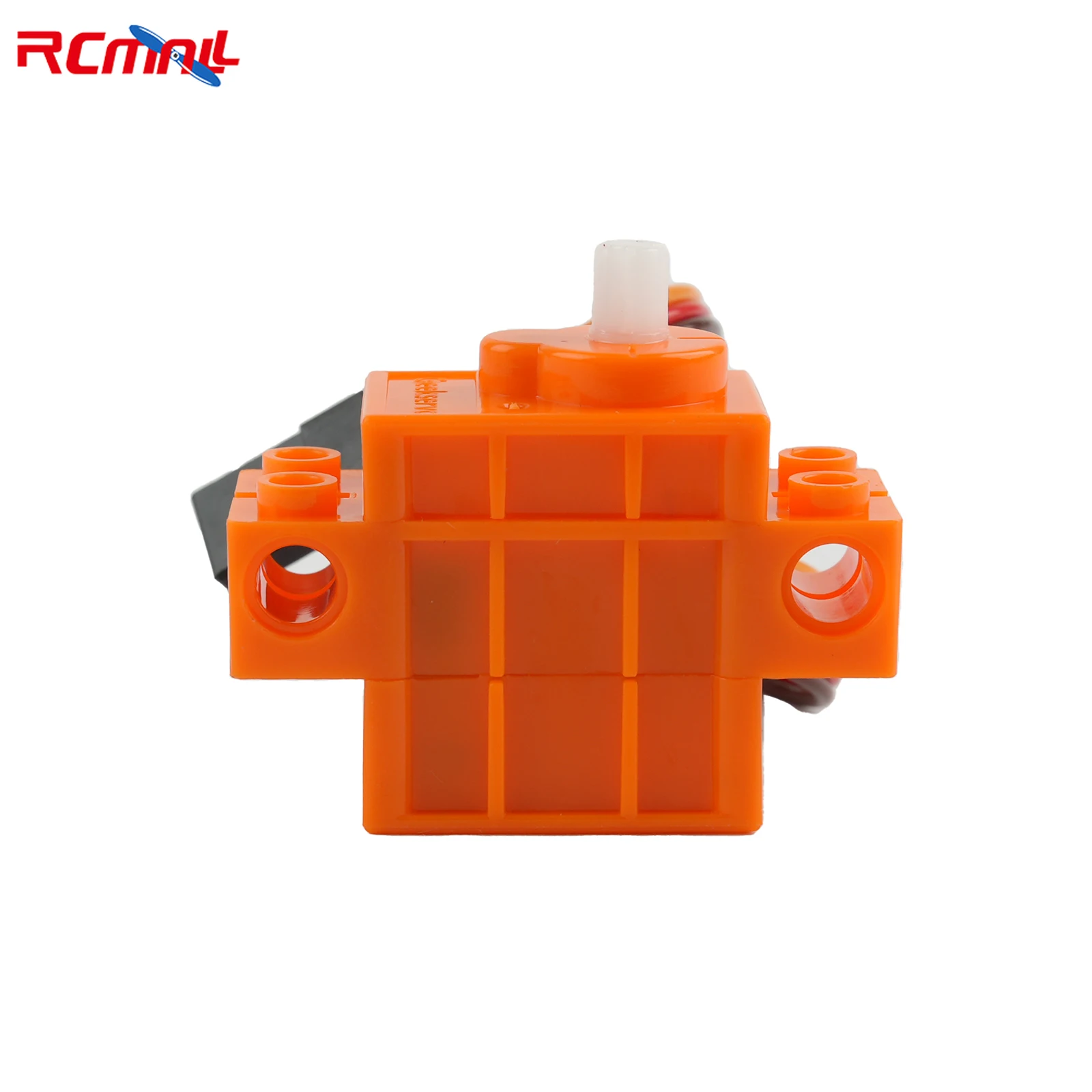 Picture 7: 4PCS 360 Degree Contiguous Rotation Programmable Geek Servos Motor Orange for Microbit Micro:bit DIY RC Robot Smart Car