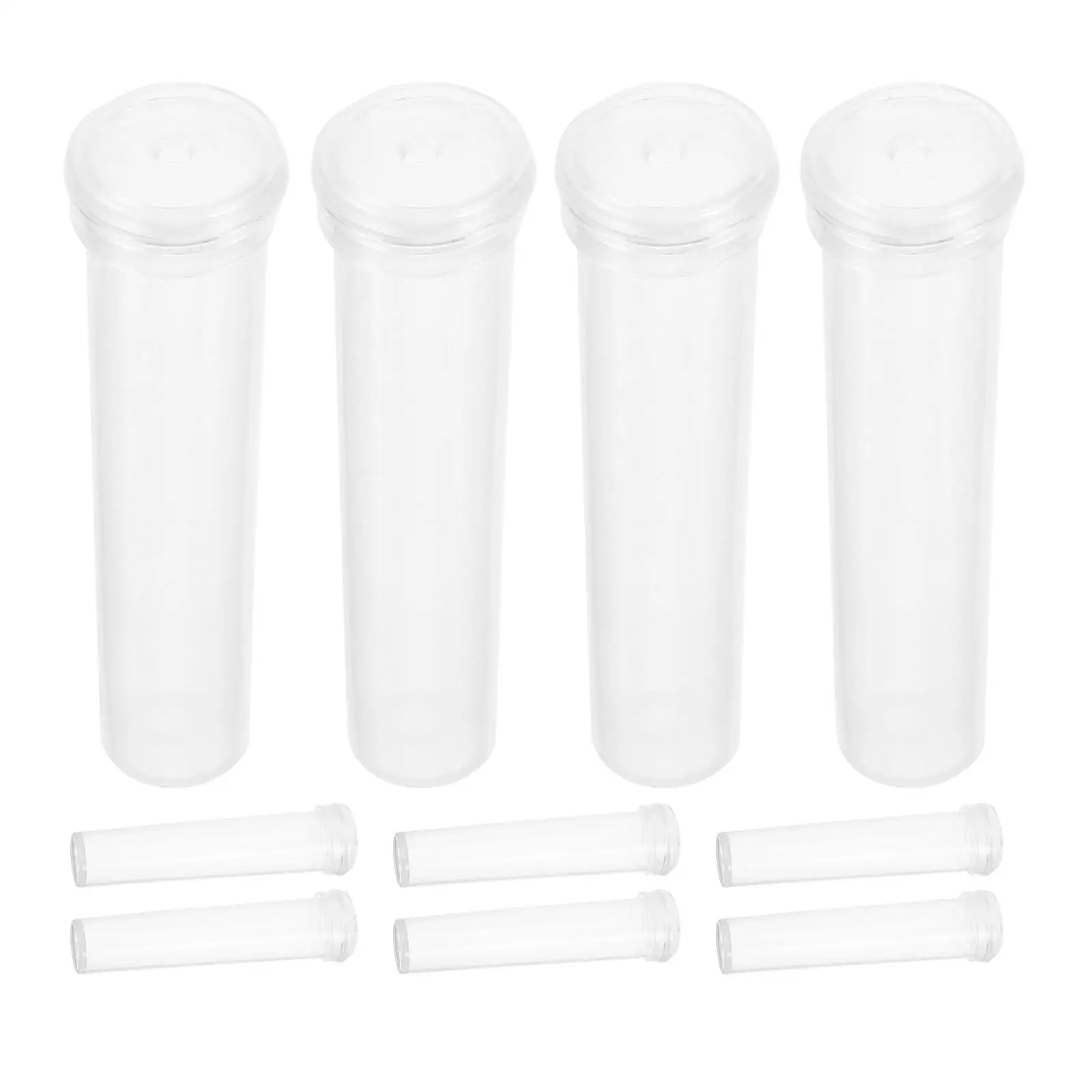 

200 Pcs Nutrition Tubes for Fresh Flowers Eco Friendly Plastic Flower Water Containers Long Lasting Florist Supplies