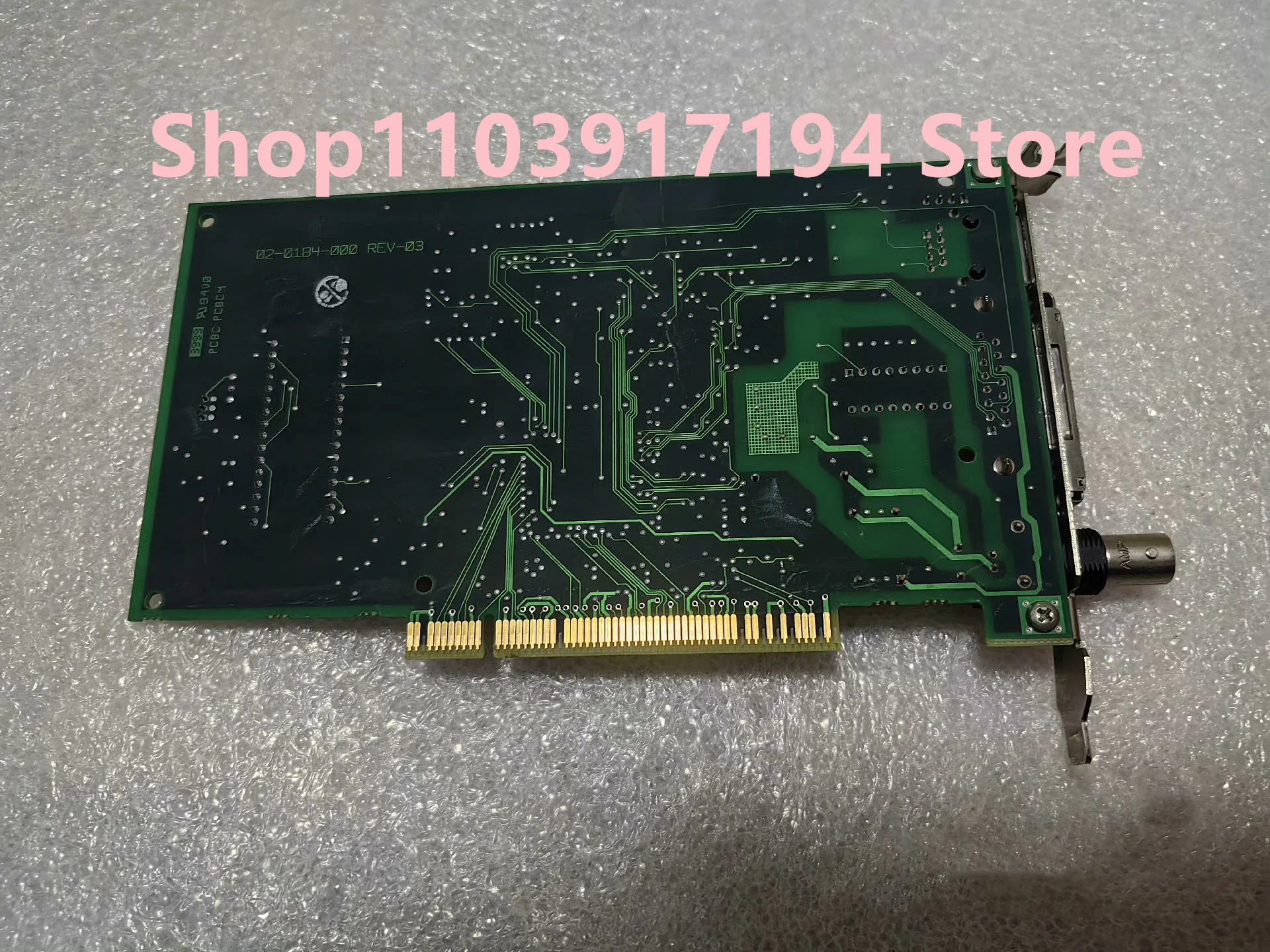 FOR 3COM 03-0184-000 REV-A FAST ETHERLINK XL PCI RJ-45 AUI BNC 02-0184-000