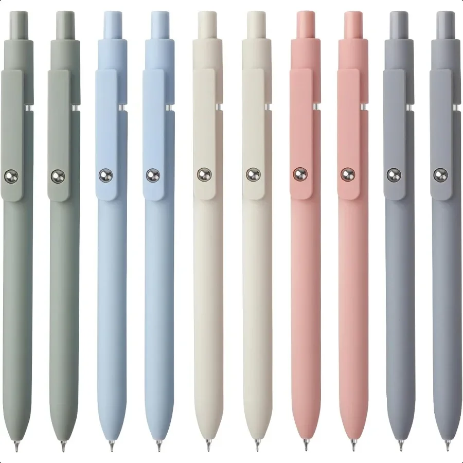 

Gel Pens 10pcs 0.5mm Quick Dry Black Ink Fine Point Smooth Writing Pens for Journaling Note Taking HighEnd Series Ballpoint for