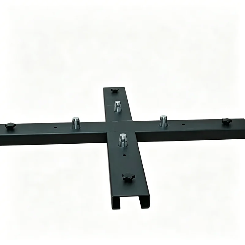 Any Size Can Make Aluminum Square Truss Display with Iron Base for Exhibitions & Events Lifting System