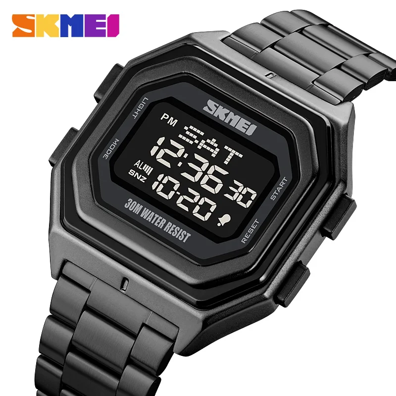 

SKMEI Original Brand Digital Sport Watches Men Countdown Timer Chrono Alarm Back Light Wristwatch Calendar Clock reloj hombre