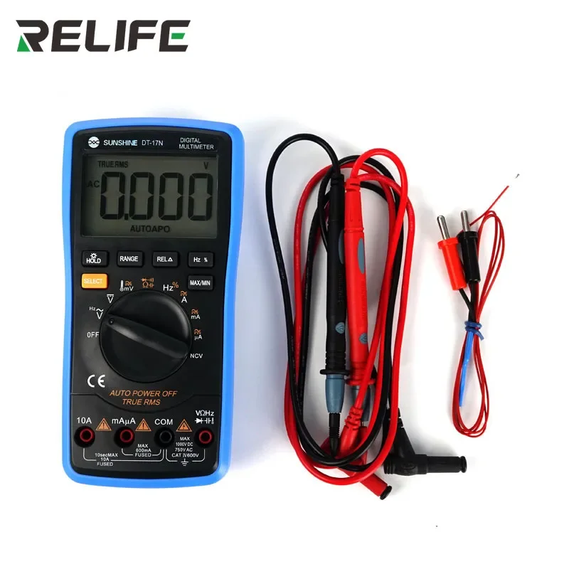 SUNSHINE DT-17N High Precision lcd display Digital Multimeter 35/6 Automatic Instrument AC DC Voltage Current Resistance Measure
