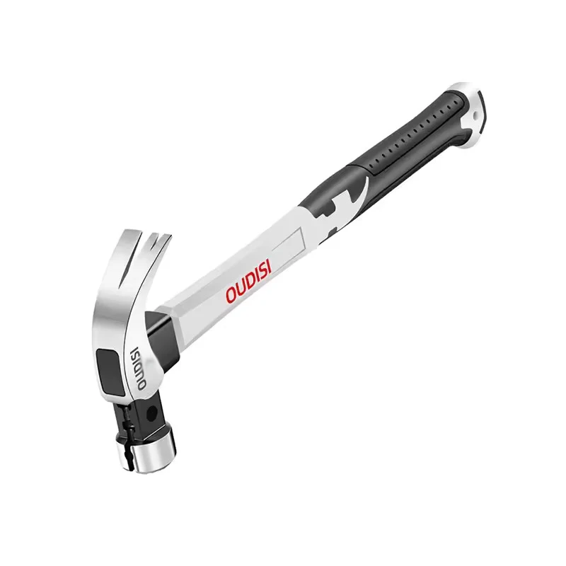 Multifunction Non-slip Shockproof Steel Hammer Hand Tool Magnetic Claw Hammer for Woodworking Automatic Nail Suction Hammer