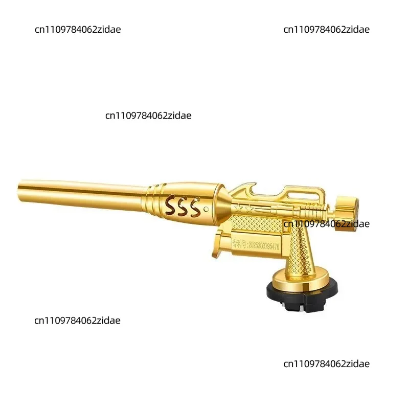 For Upgraded Brass Anti-scald Butane Torch Electronic Ignition Gun for BBQ Hair Removal Camping