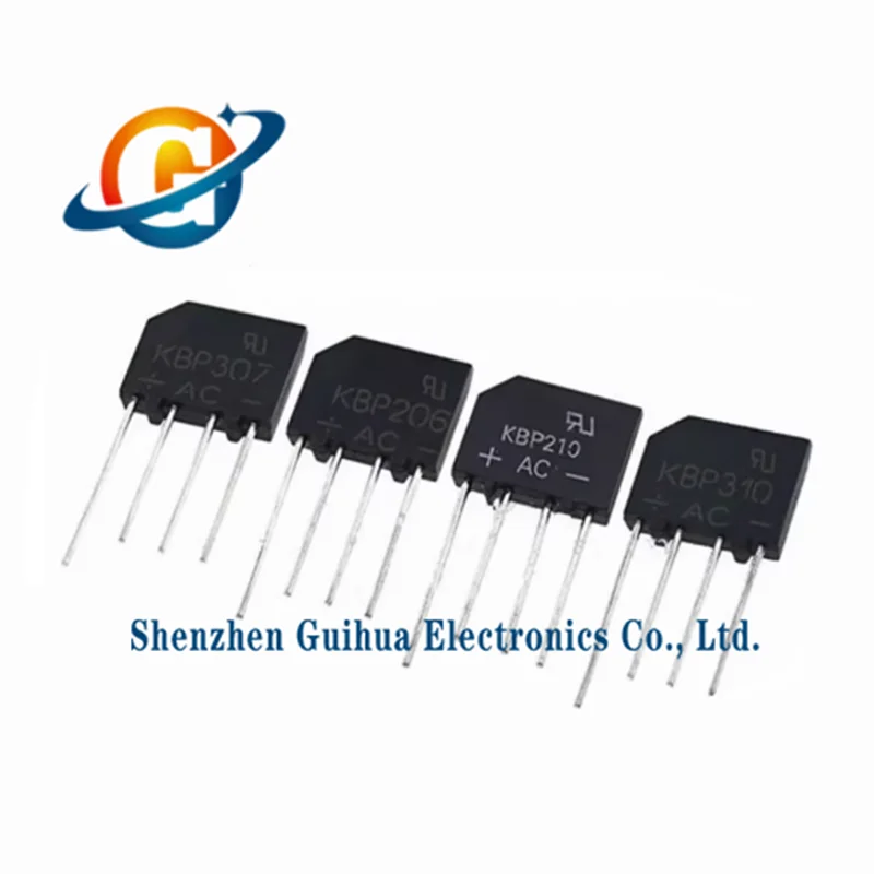 10pcs brand new KBP206 KBP210 KBP307 KBP310 406 410 rectifier bridge stack bridge rectifier