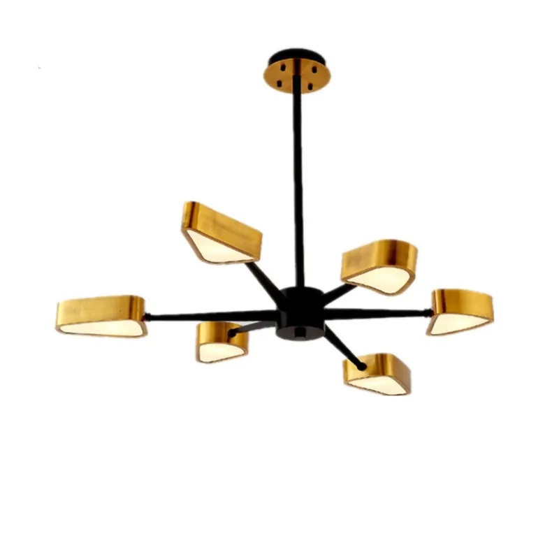 Modern minimalist light luxury creative model room, dining room, and bedroom lighting