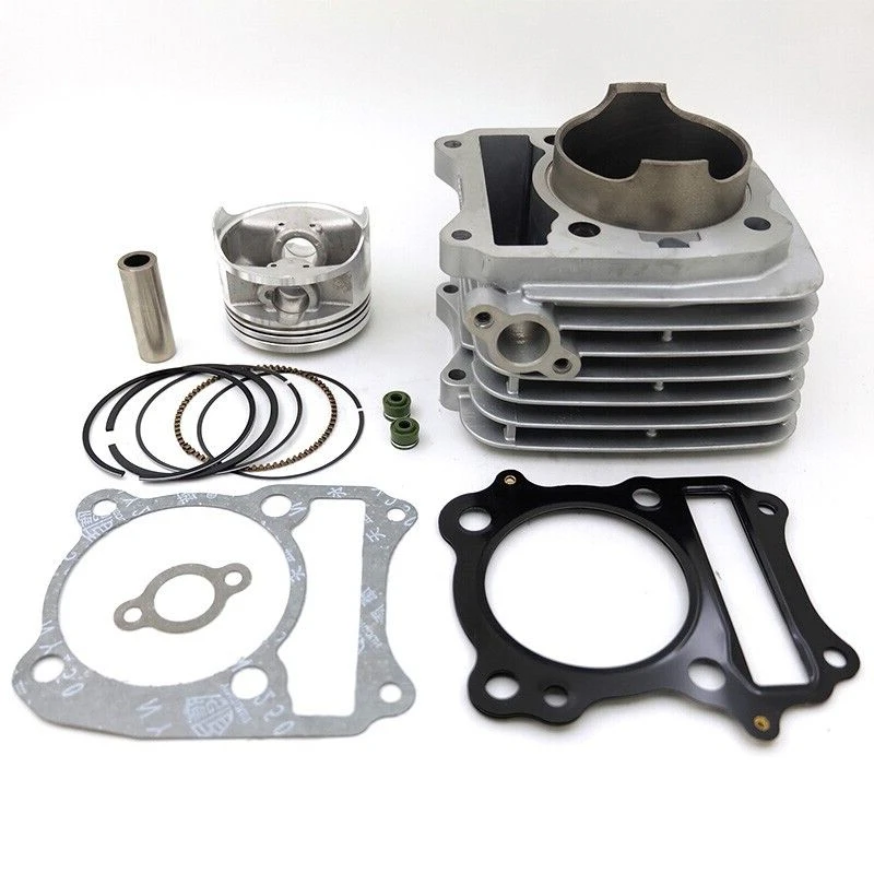 Silnik motocyklowy zmodyfikowane akcesoria 66mm duży otwór uszczelka cylindra zestaw pierścieni tłokowych dla Suzuki DR200 GS200 DF200 VAN200 DR 200