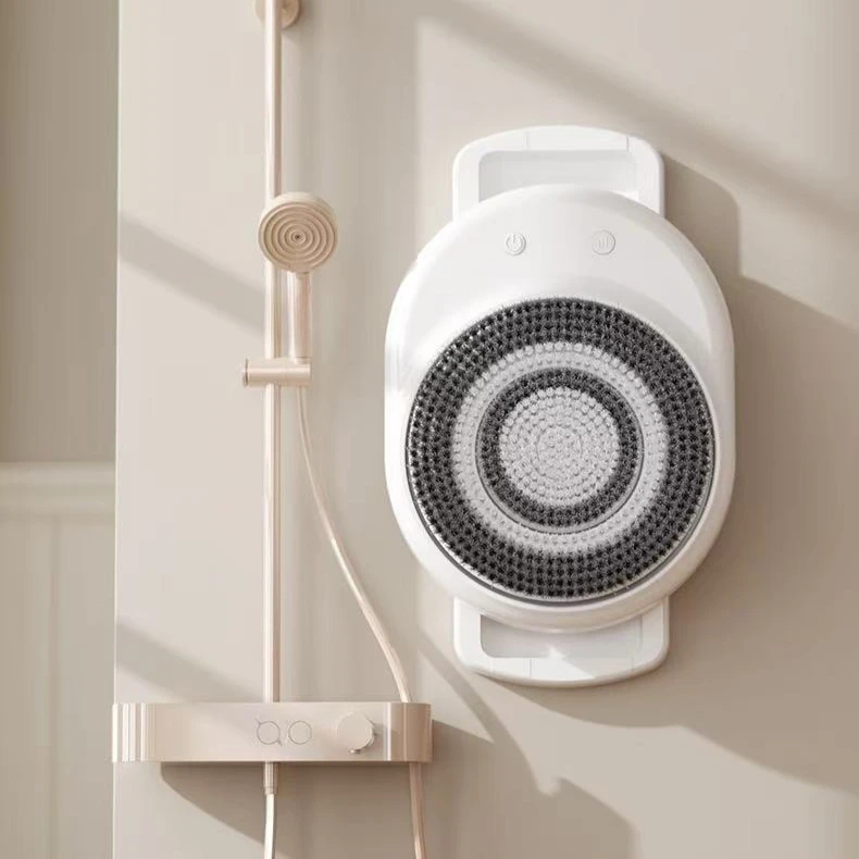 Electric back rub artifact Automatic intelligent bath  brush Wall-mounted back rub machine bath brush
