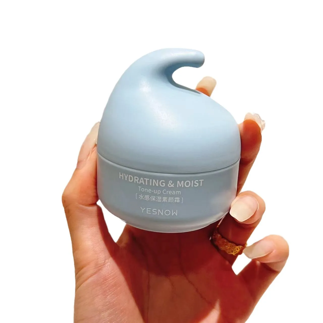 Crema hidratante de agua, corrector liso, Base hidratante, ajuste de maquillaje, mejora el cutis, belleza no graso