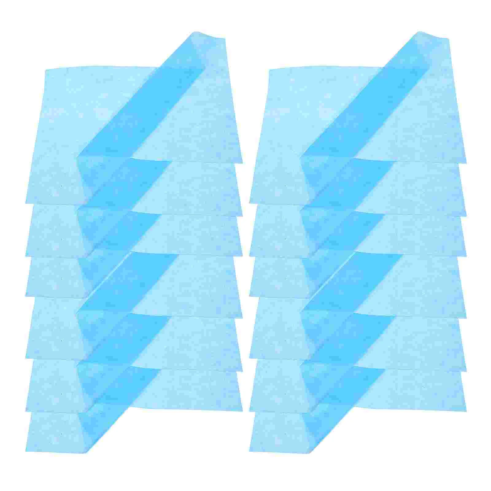 100 Pcs Bed Cover Foot Towel Spa Table Covers Non-woven Tattoo Massage Esthetician Sky-blue Protector