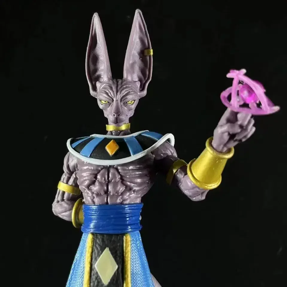 26cm Anime Dragon Ball Z Beerus Figure God of Destruction Beerus Action Figures PVC Statue Collection Model Toys Gifts